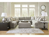 Avaliyah Ash Gray Chenille Modular Sectional Units - Ornate Home