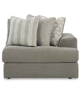 Avaliyah Ash Gray Chenille Modular Sectional Units - Ornate Home