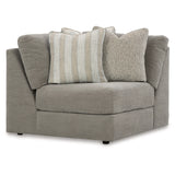 Avaliyah Ash Gray Chenille Modular Sectional Units - Ornate Home