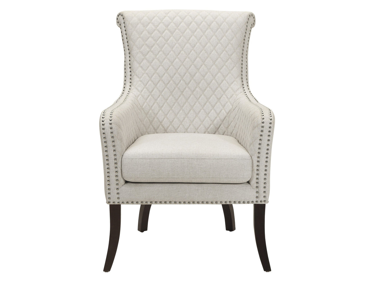 Avalon Beige Accent Chair - Ornate Home