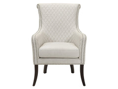 Avalon Beige Accent Chair - Ornate Home