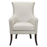 Avalon Beige Accent Chair - Ornate Home