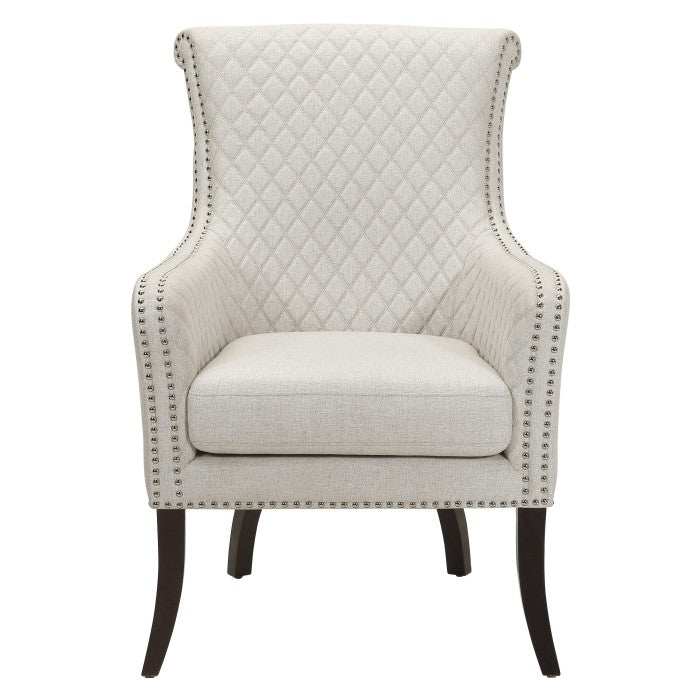 Avalon Beige Accent Chair - Ornate Home