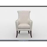 Avalon Beige Accent Chair - Ornate Home
