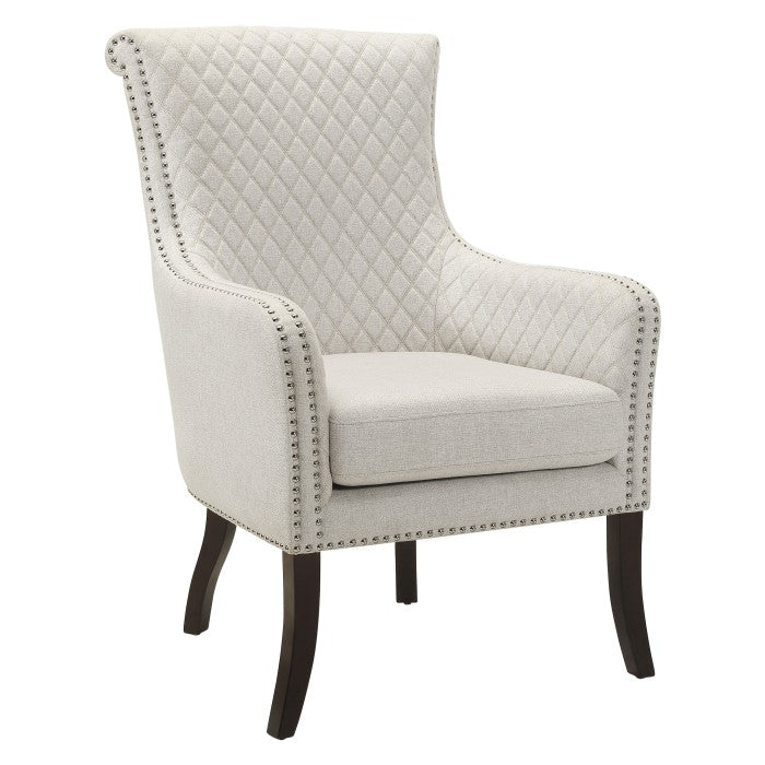 Avalon Beige Accent Chair - Ornate Home