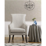 Avalon Beige Accent Chair - Ornate Home