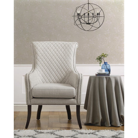 Avalon Beige Accent Chair - Ornate Home