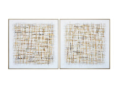 Avalon Gold/White Canvas - Ornate Home