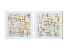 Avalon Gold/White Canvas - Ornate Home