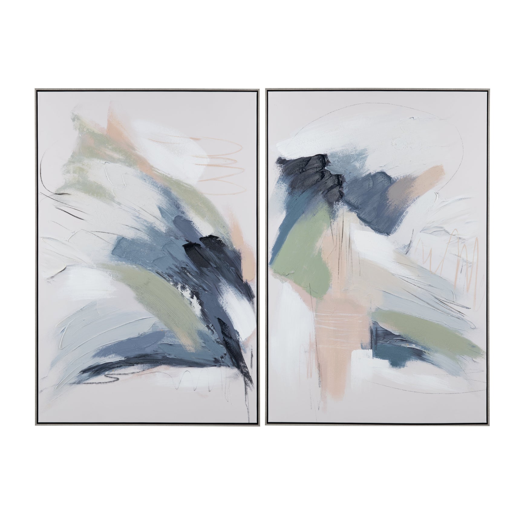 Avalon Green/Blue Canvas