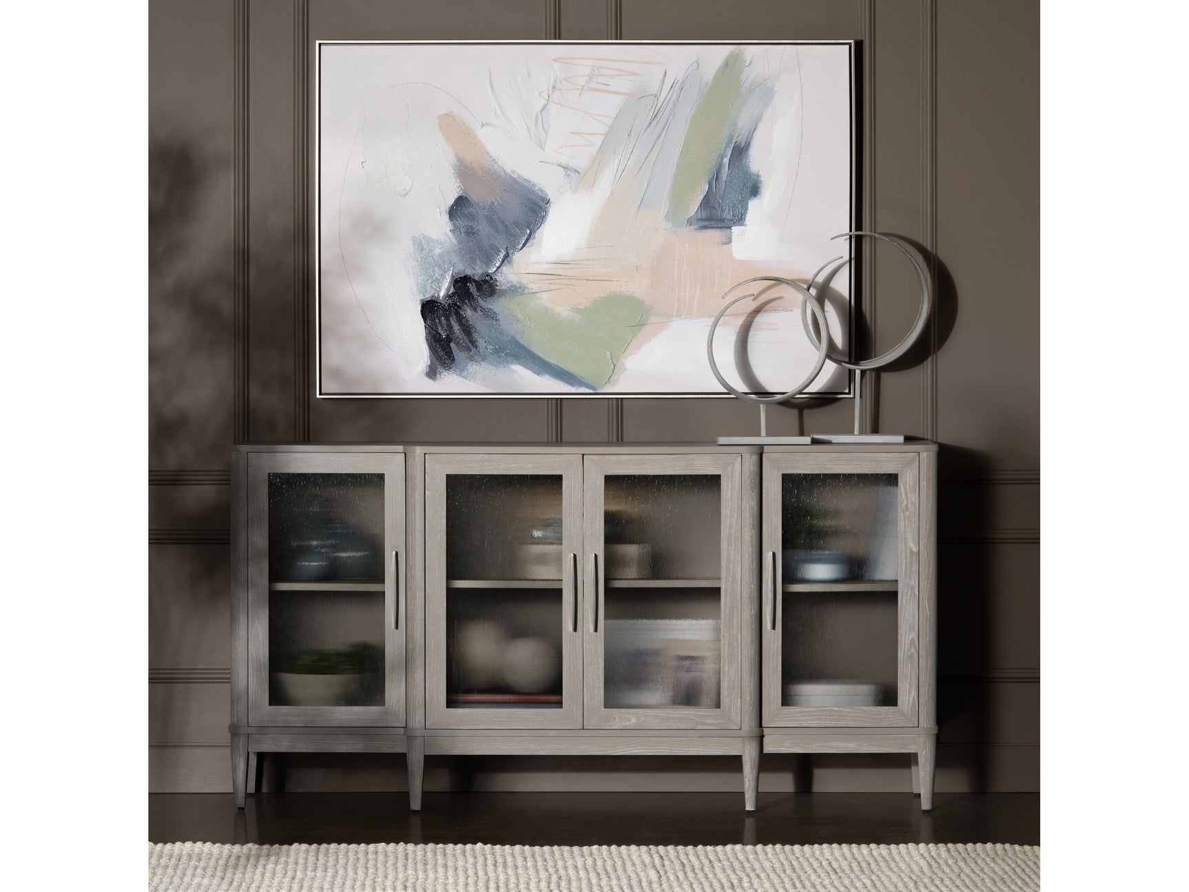 Avalon Green/Blue Canvas