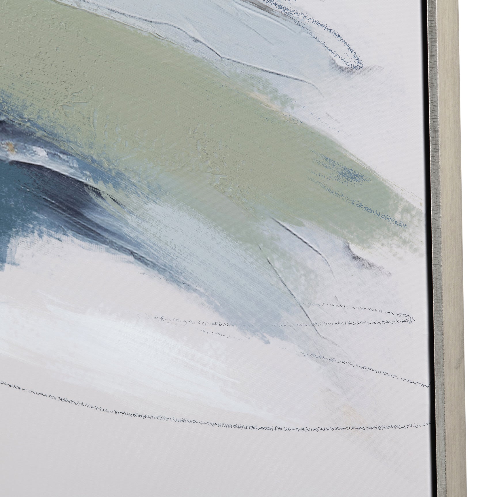 Avalon Green/Blue Canvas