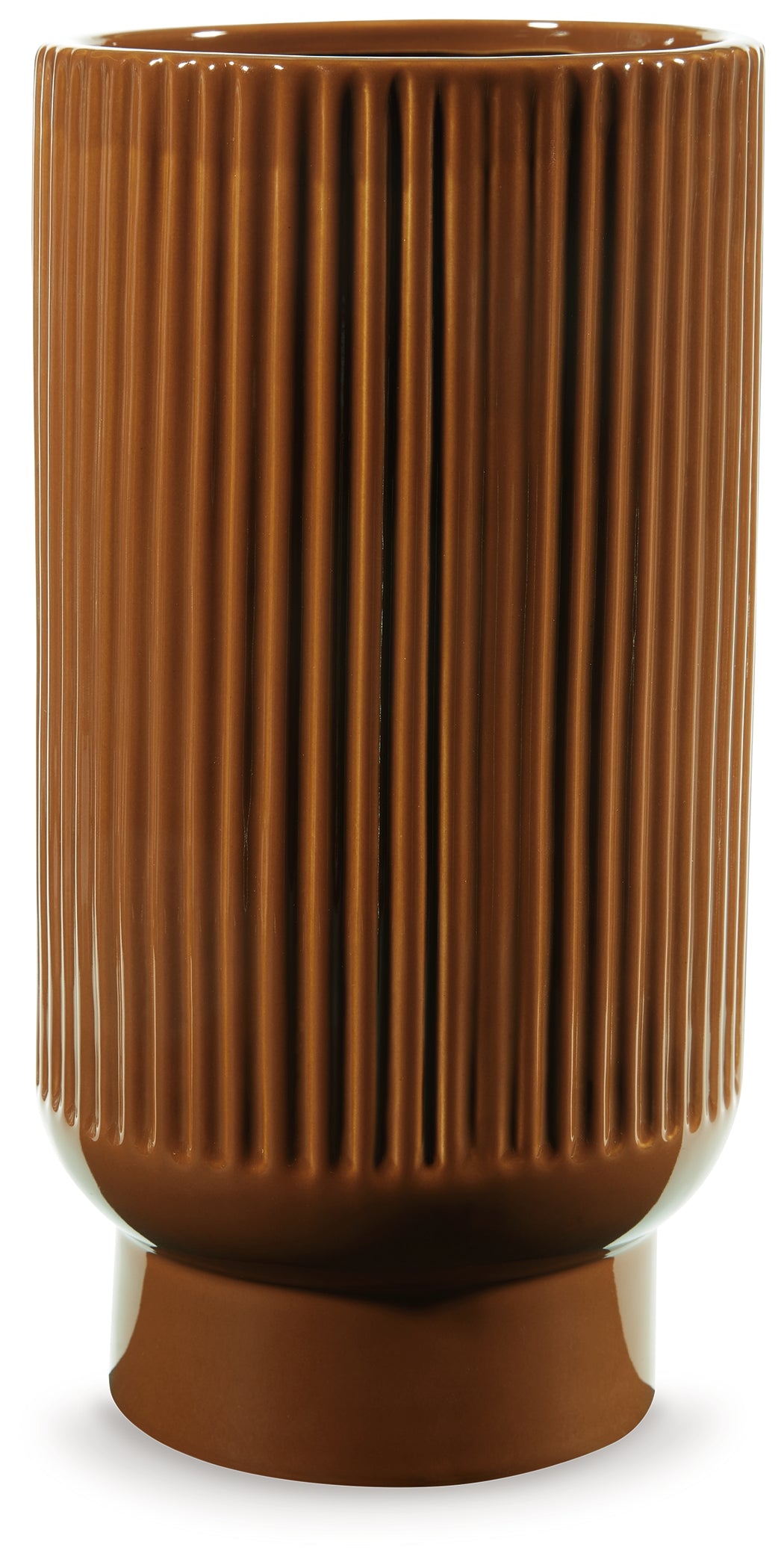 Avalyah Burnt Umber Medium Vase (Online Special Price) - Ornate Home