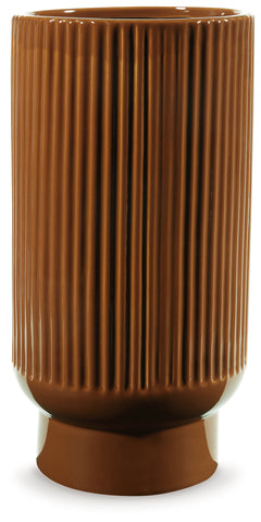 Avalyah Burnt Umber Medium Vase - Ornate Home
