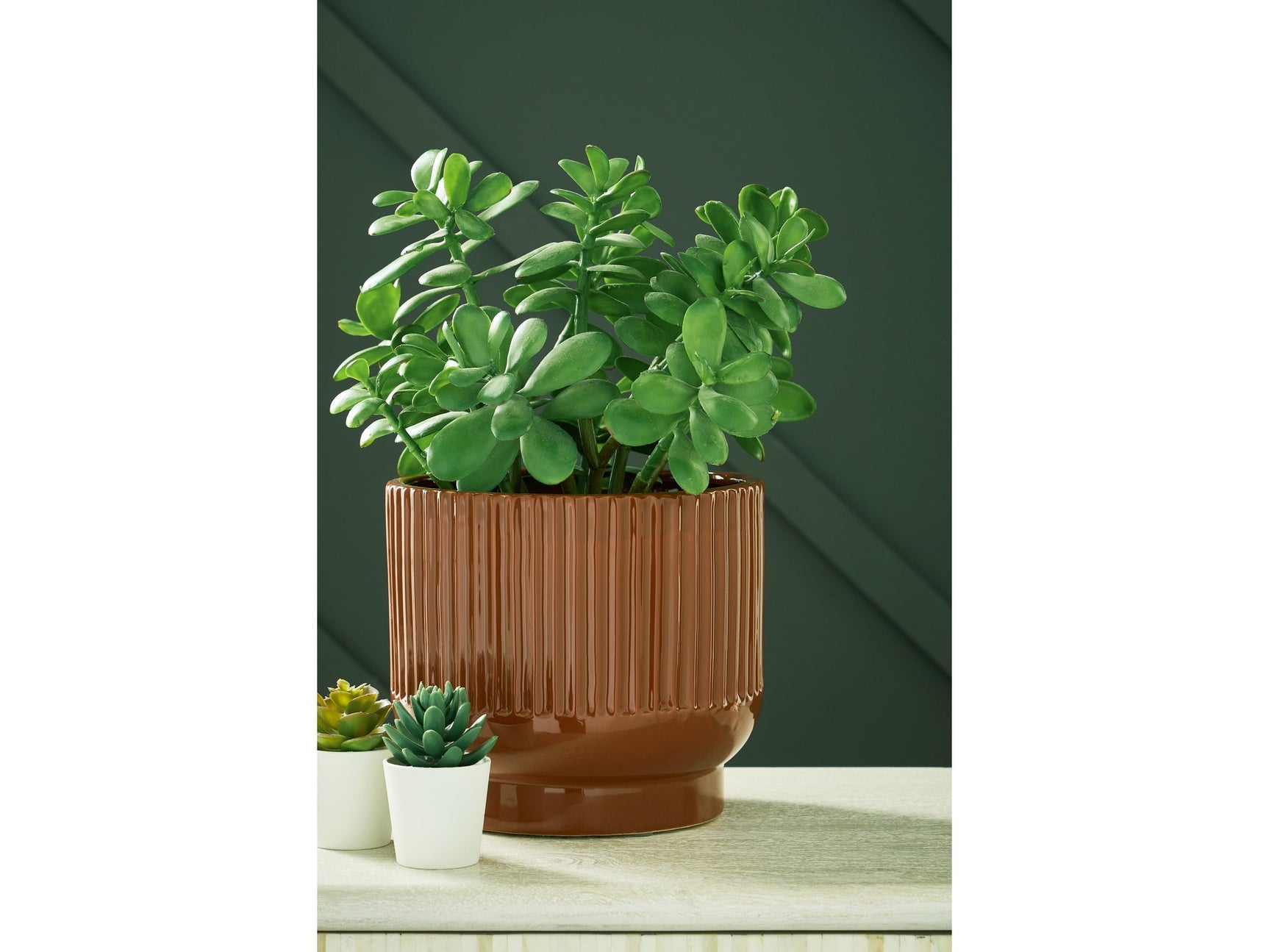 Avalyah Burnt Umber Vase (Set of 2) - Ornate Home