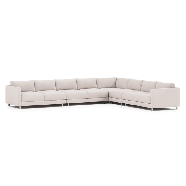 Avanni Ivory Outdoor Sectional - Ornate Home