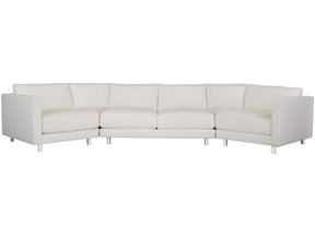 Avanni White/Cream Outdoor Sectional - Ornate Home