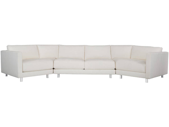 Avanni White/Cream Outdoor Sectional - Ornate Home
