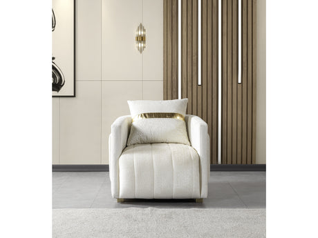 Avanos Cream Chair - Ornate Home