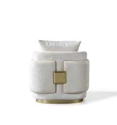 Avanos Cream Chair - Ornate Home