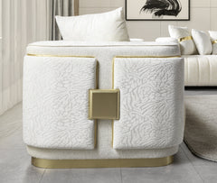 Avanos Cream Sofa - Ornate Home