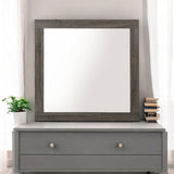 Avantika Rustic Gray Oak Mirror - Ornate Home