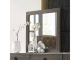 Avantika Rustic Gray Oak Mirror - Ornate Home