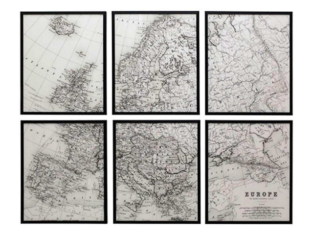 Avanworth Wall Art (Set of 6) (Online Special Price) - Ornate Home