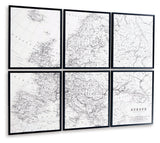 Avanworth Wall Art (Set of 6) (Online Special Price) - Ornate Home