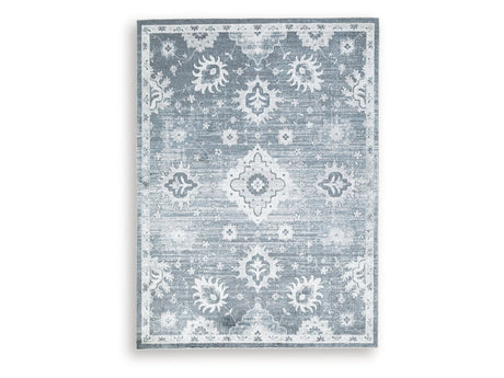 Avanworths Blue/Gray/Ivory Washable Large Rug (Online Special Price) - Ornate Home