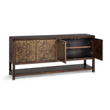 Avara Burnished Kona 4-Door Cabinet