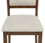 Avasa Cream/Brown 6-Piece Dining Set - Ornate Home