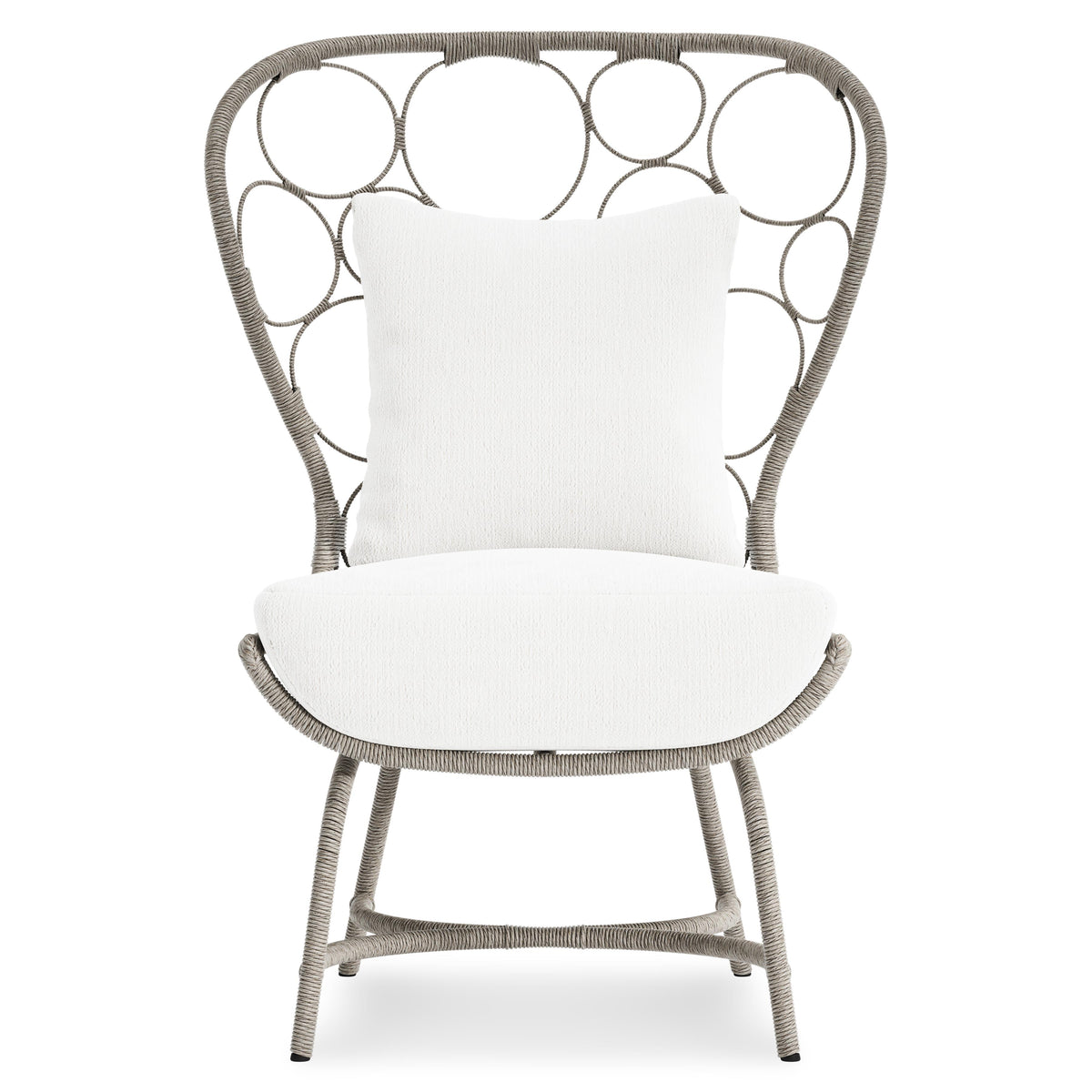 Avea Gray Outdoor Chair - Ornate Home