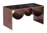 Aveiro Copper & Black Coffee Table - Ornate Home