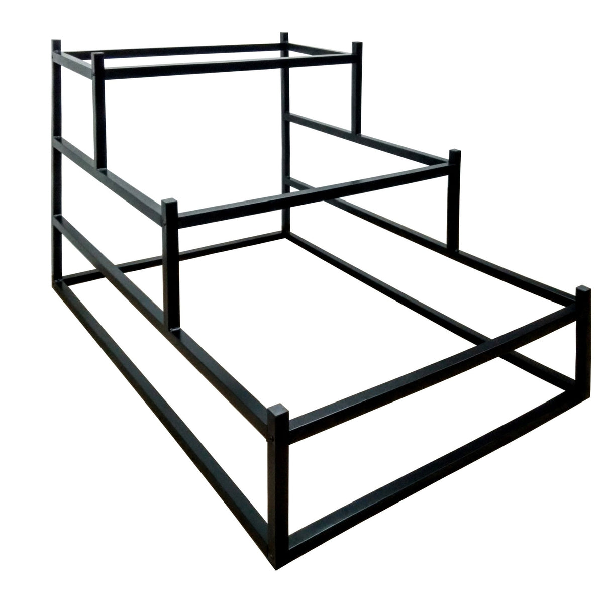 Homelegance Avelar Black Queen Metal Display Rack | Ornate Home
