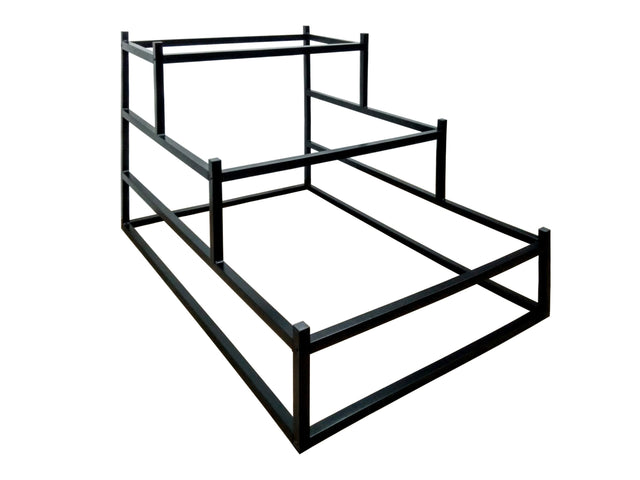 Avelar Black Queen Metal Display Rack - Ornate Home