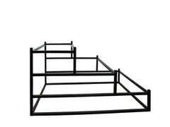 Avelar Black Queen Metal Display Rack - Ornate Home