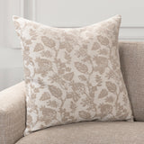 Aveline Natural 26"x26" Throw Pillow (Set of 2)