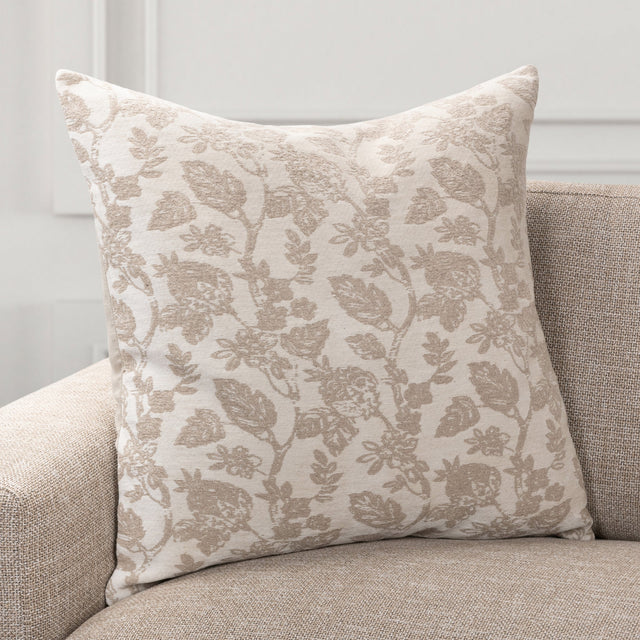 Aveline Natural 26"x26" Throw Pillow (Set of 2)