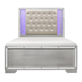 Aveline Silver California King Bed - Ornate Home