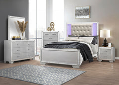 Aveline Silver California King Bed - Ornate Home