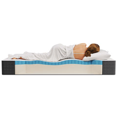 Aveline White 10" Full Mattress - Ornate Home