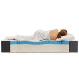 Aveline White 12" Memory Foam Queen Mattress - Ornate Home
