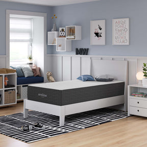 Aveline White 12" Memory Foam Twin Mattress - Ornate Home
