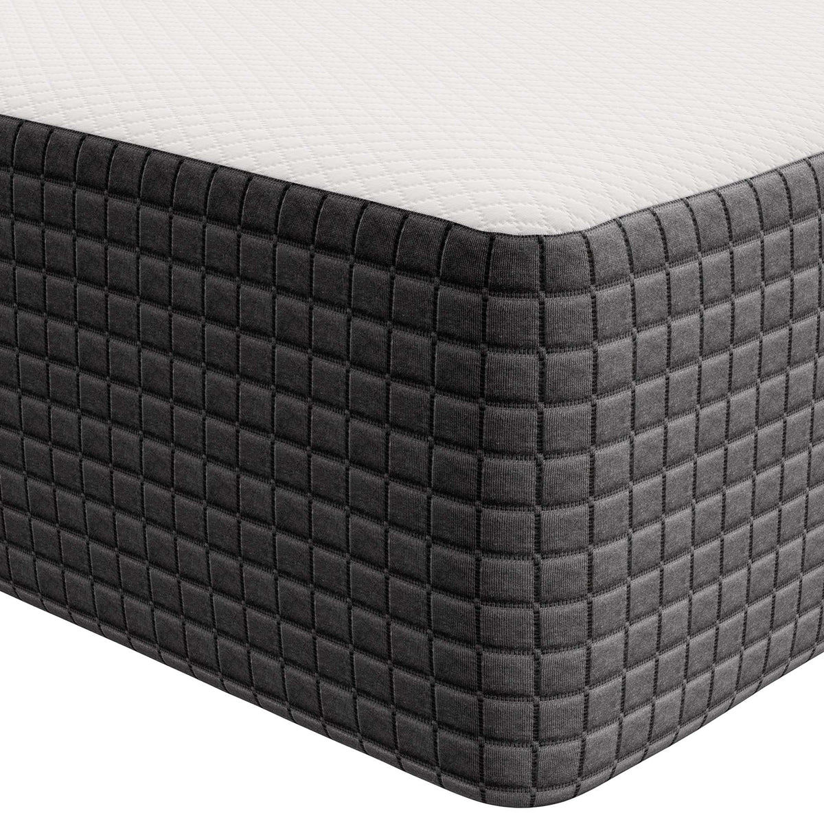 Aveline White 12" Memory Foam Twin Mattress - Ornate Home