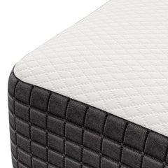 Aveline White 12" Memory Foam Twin Mattress - Ornate Home