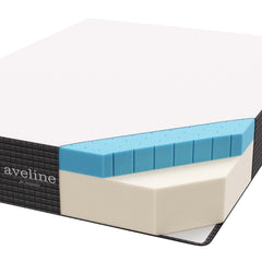 Aveline White 12" Memory Foam Twin Mattress - Ornate Home