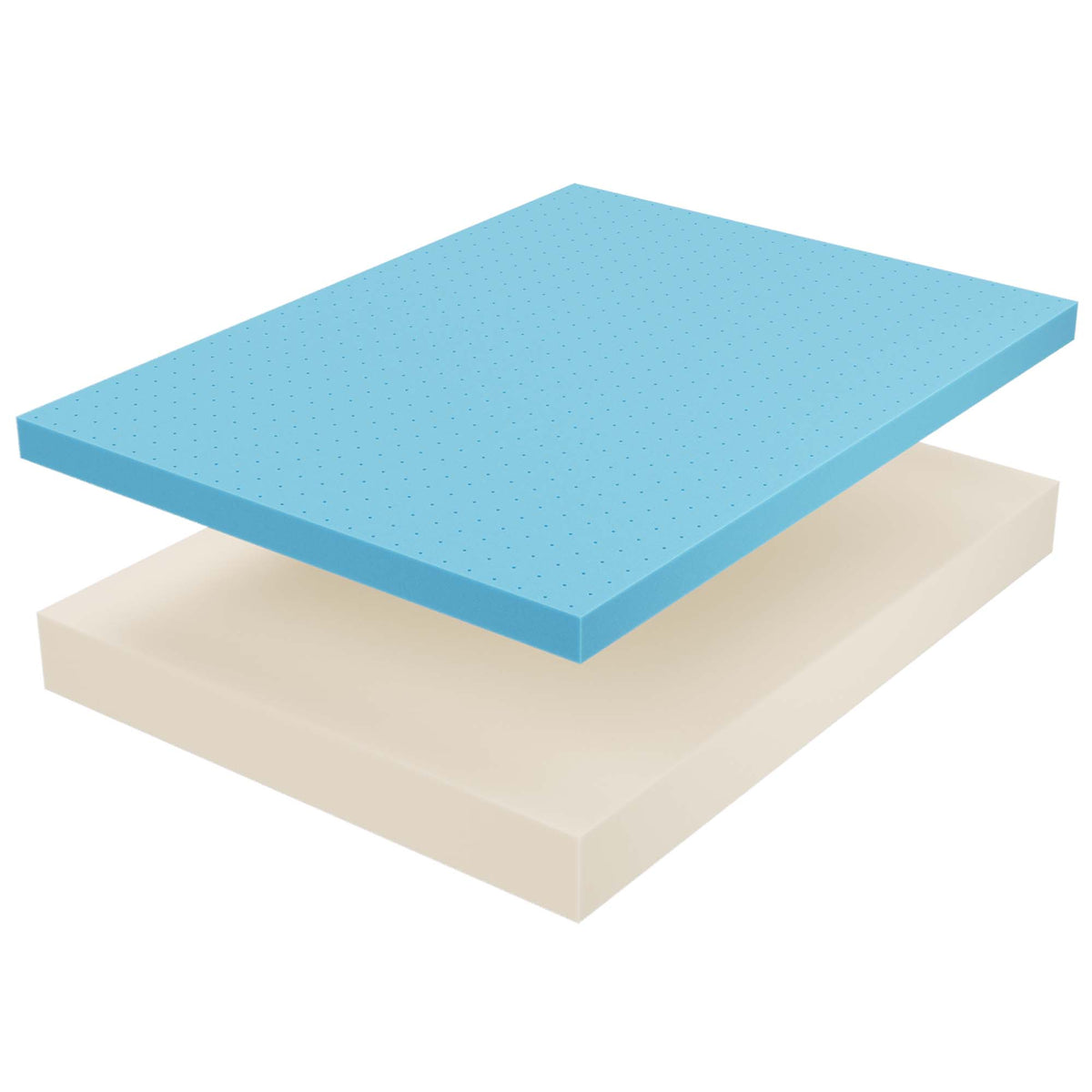 Aveline White 12" Memory Foam Twin Mattress - Ornate Home