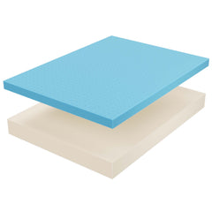 Aveline White 12" Memory Foam Twin Mattress - Ornate Home