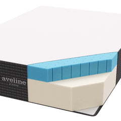 Aveline White 14" Memory Foam Full Mattress - Ornate Home